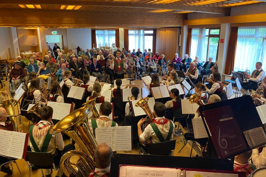 Musikkapelle Gaimberg Wohn- und Pflegeheim Lienz Kapellmeister Thomas Frank