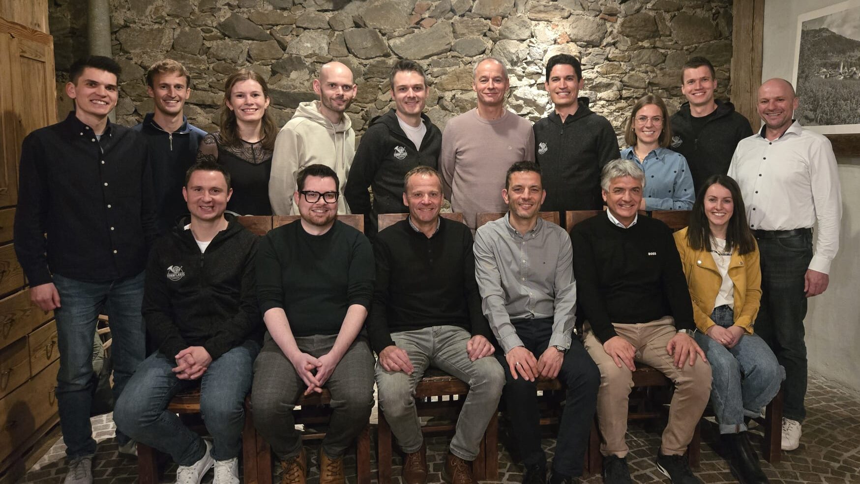 Gruppenfoto Vorstand Musikkapelle Gaimberg 2026/27